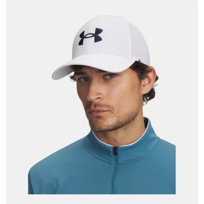 Under Armour M DRIVE LOW ADJ-WHT pánská golfová kšiltovka