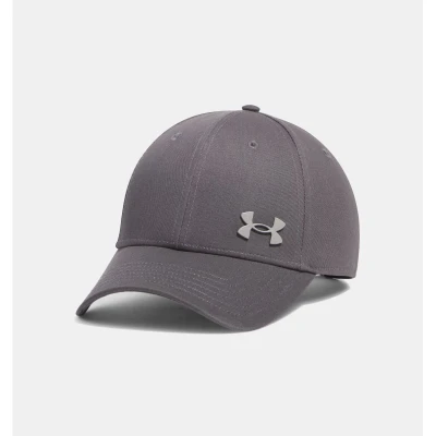 Under Armour M ESSENTIAL LOW METAL ADJ-GRY pánská kšiltovka