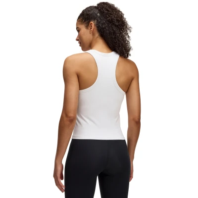Under Armour Motion High Neck Tank-WHT dámské tréninkové tílko