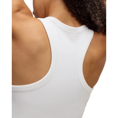 Under Armour Motion High Neck Tank-WHT dámské tréninkové tílko