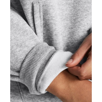 Under Armour Rival Fleece Wordmark Hoodie-GRY dámská mikina s kapucí