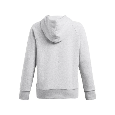 Under Armour Rival Fleece Wordmark Hoodie-GRY dámská mikina s kapucí