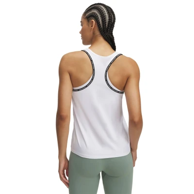 Under Armour Tech Knockout Tank-WHT dámské tréninkové tílko