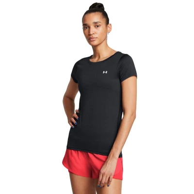 Under Armour Tech Mesh SS-BLK dámské tréninkové tričko