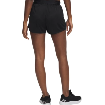 Under Armour Tech Play Up Shine Shorts-BLK dámské tréninkové kraťasy