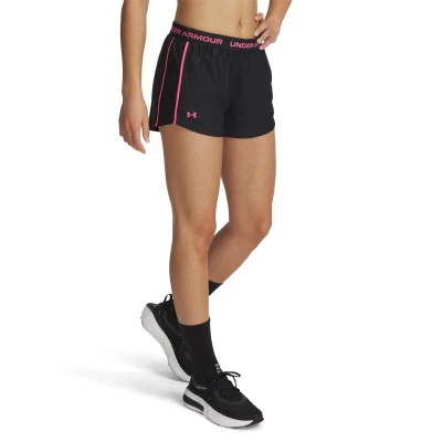 Under Armour Tech Play Up Shorts-BLK/RED