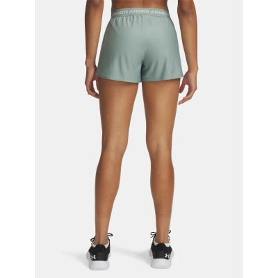 Under Armour Tech Play Up Shorts-GRN dámské tréninkové kraťasy