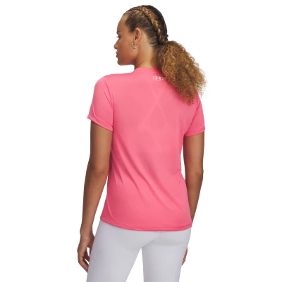 Under Armour Tech SSV- Solid-PNK dámské tréninkové tričko