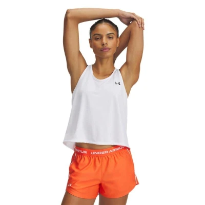 Under Armour Tech Swing Tank-WHT dámské tréninkové tílko