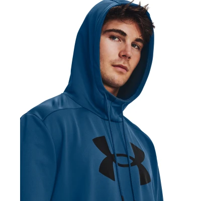 Under Armour UA Armour Fleece Big Logo HD-BLU pánská mikina s kapucí