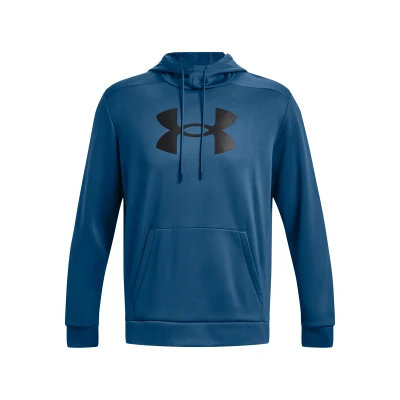 Under Armour UA Armour Fleece Big Logo HD-BLU pánská mikina s kapucí