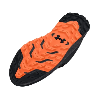 Under Armour UA Bandit TR 3 black/black/orange blast pánské trailové boty