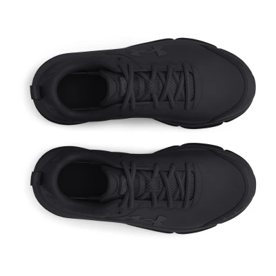 Under Armour UA BGS Assert 10 Uniform Synthetic Jr black/black/black chlapecké tréninkové boty