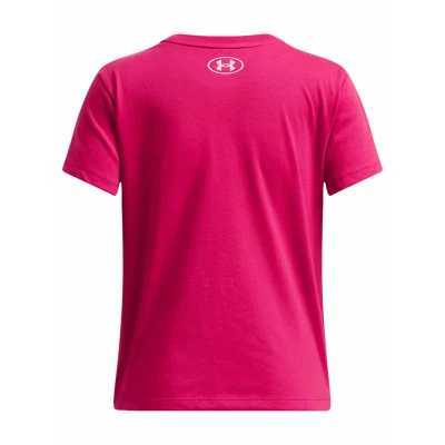 Under Armour UA BIG LOGO SS-PPL dívčí tričko