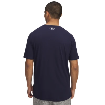 Under Armour UA CAMO CHEST STRIPE SS-BLU pánské tričko