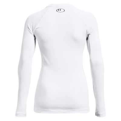Under Armour UA CG Authentics Crew-WHT dámské tréninkové tričko s dlouhým rukávem