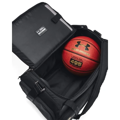 Under Armour UA Contain Duo SM BP Duffle-BLK cestovní taška
