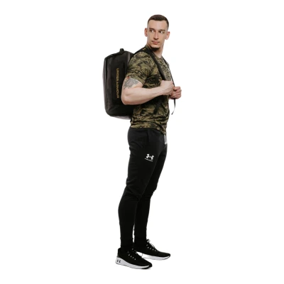 Under Armour UA Contain Duo SM BP Duffle-BLK cestovní taška