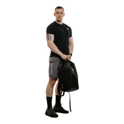 Under Armour UA Contain Duo SM BP Duffle-BLK cestovní taška