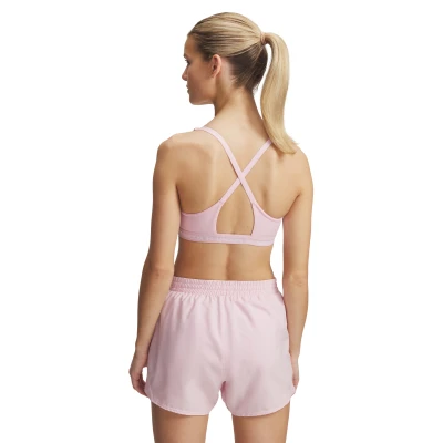 Under Armour UA Crossback Low Bra-PNK dámská sportovní podprsenka