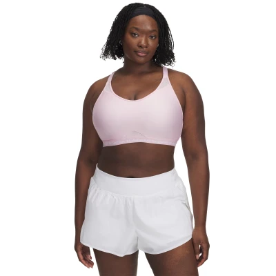 Under Armour UA Crossback Low Bra-PNK dámská sportovní podprsenka