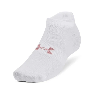 Under Armour UA Essential No Show 3 pack-WHT-1361459-100 ponožky