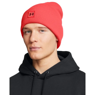 Under Armour UA Halftime Cuff-RED pánská zimní čepice