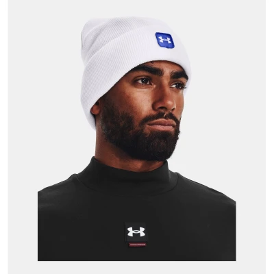 Under Armour UA Halftime Cuff-WHT zimní čepice