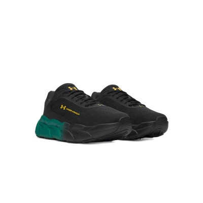 Under Armour UA Halo Runner NM M black/valiant green/campus gold pánské běžecké boty