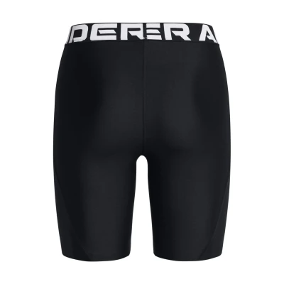 Under Armour UA HG 8in Short-BLK dámské tréninkové kraťasy