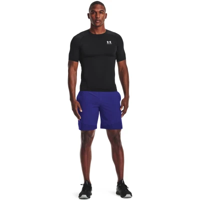 Under Armour UA HG Armour Comp SS-BLK pánské kompresní tričko