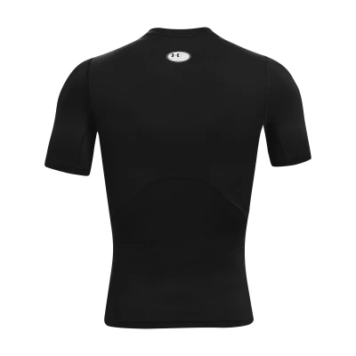 Under Armour UA HG Armour Comp SS-BLK pánské kompresní tričko