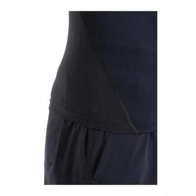 Under Armour UA HG Armour Comp SS-BLK pánské kompresní tričko