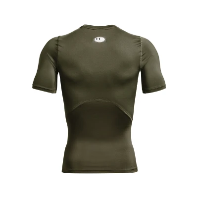 Under Armour UA HG Armour Comp SS-GRN pánské kompresní tričko