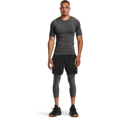Under Armour UA HG Armour Comp SS-GRY pánské kompresní tričko