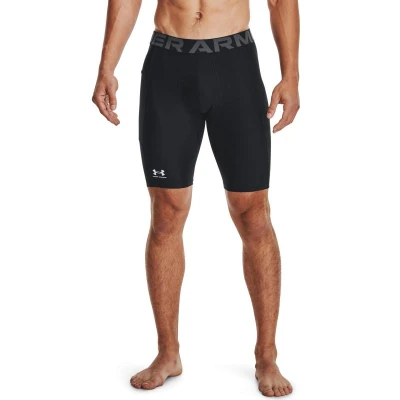 Under Armour UA HG Armour Lng Shorts-BLK pánské kompresní šortky