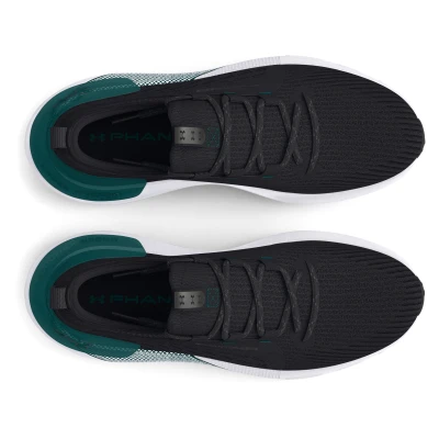 Under Armour UA HOVR Phantom 3 SE black/anthracite/hydro teal pánské běžecké boty