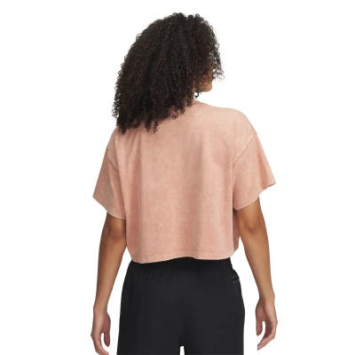 Under Armour UA HWT WASH SS-PNK dámské tričko