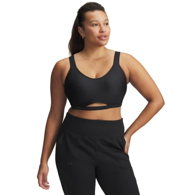 Under Armour UA Infinity Low Mesh-BLK dámská sportovní podprsenka