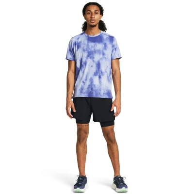 Under Armour UA LAUNCH 5 inch 2-IN-1 SHORTS-BLK pánské tréninkové kraťasy