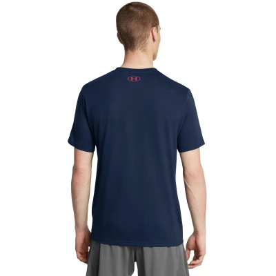 Under Armour UA M BOXED SPORTS UPDATED SS-BLU pánské tričko