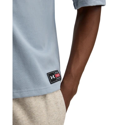 Under Armour UA M HW VARSITY OS SS-BLU pánské tričko