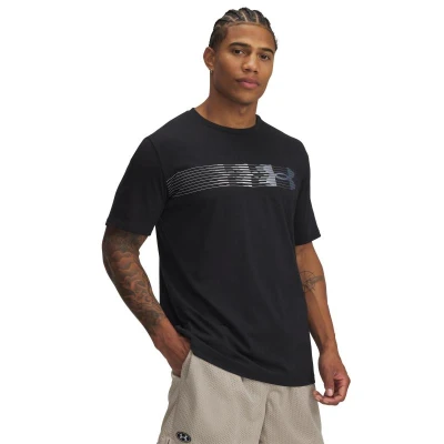 Under Armour UA M LC FLY IN LOGO SS-BLK pánské tričko