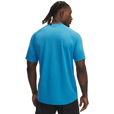 Under Armour UA M TECH FADE SS-BLU pánské tréninkové tričko