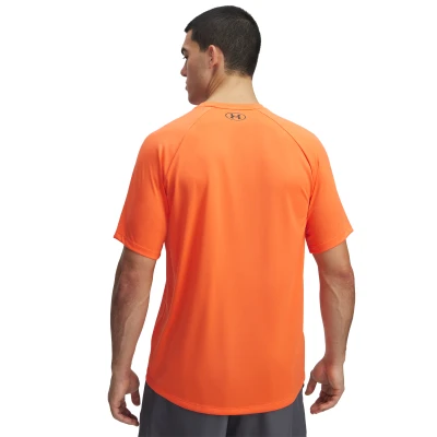 Under Armour UA M TECH PRINT FILL SS-ORG pánské tréninkové tričko