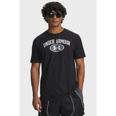 Under Armour UA M WM Locker Tag SS-BLK pánské tričko
