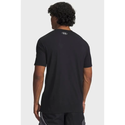Under Armour UA M WM Locker Tag SS-BLK pánské tričko