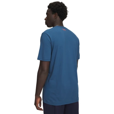 Under Armour UA M WM Locker Tag SS-BLU pánské tričko
