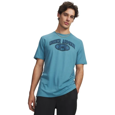 Under Armour UA M WM Locker Tag SS-BLU pánské tričko