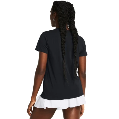 Under Armour UA Rival Core SS-BLK dámské tričko